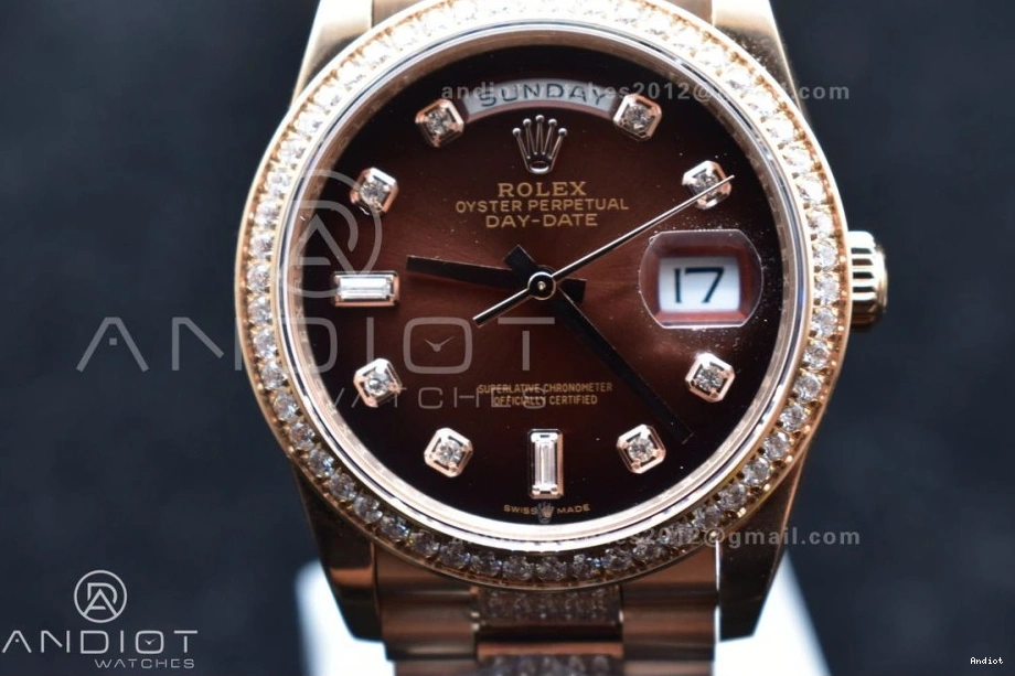 RG Bracelet A2836 DayDate 36 V2 Version Best BPF On President 0327